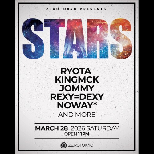 ZEROTOKYO 3/28(土) STARS